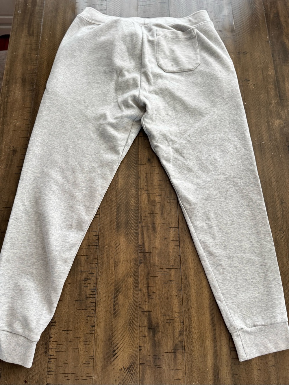 Polo by Ralph Lauren Heather Light Grey Drawstring Joggers - Picture 8 of 11